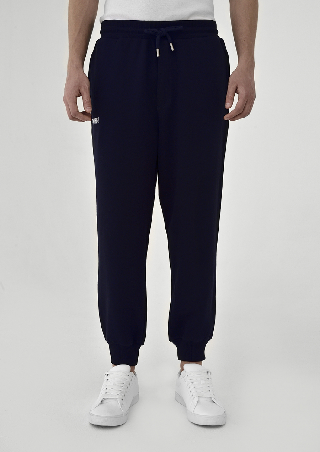 Dark Blue Sports Pants. Male