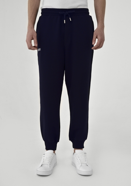 Dark Blue Sports Pants. Male