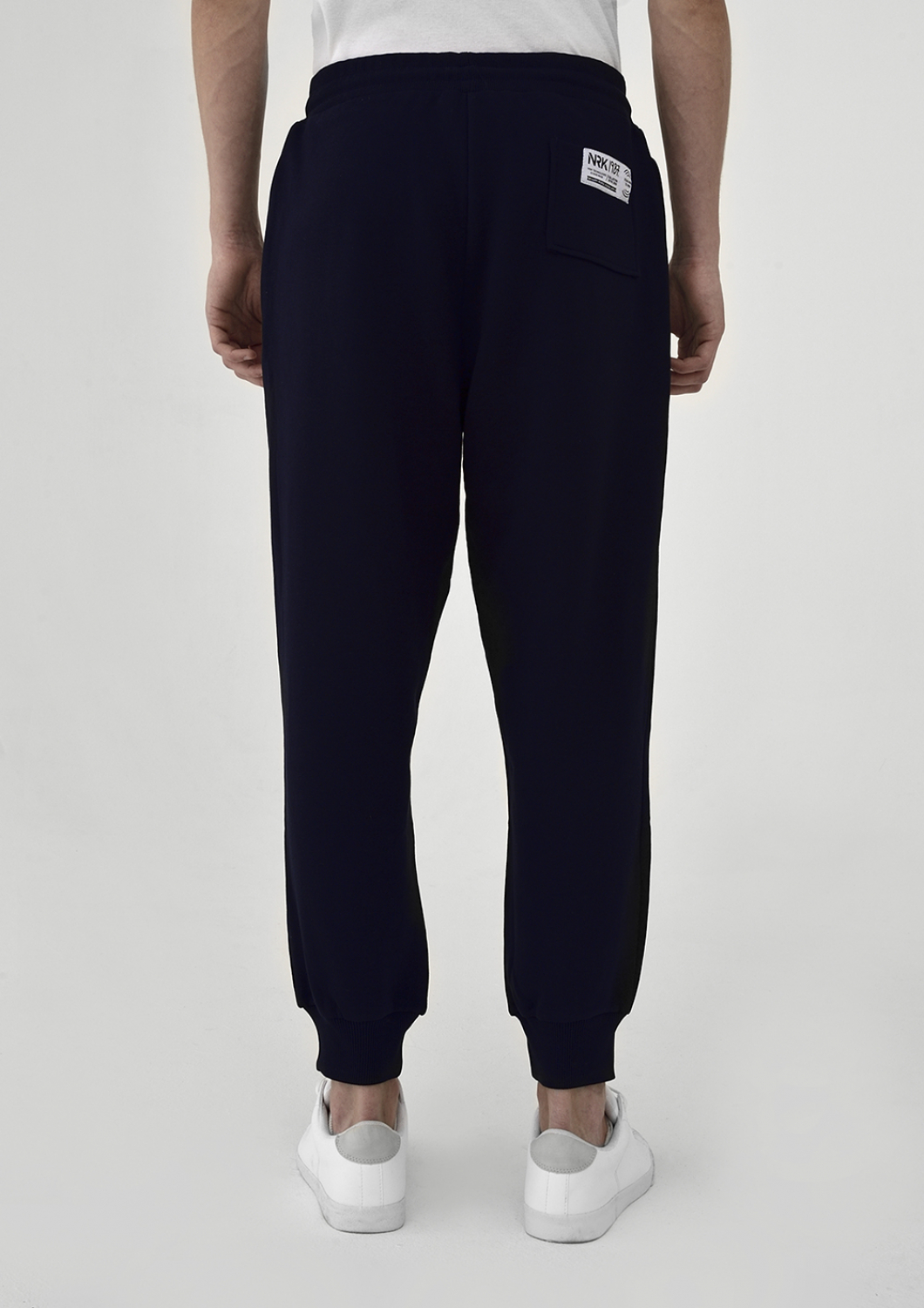 Dark Blue Sports Pants. Male