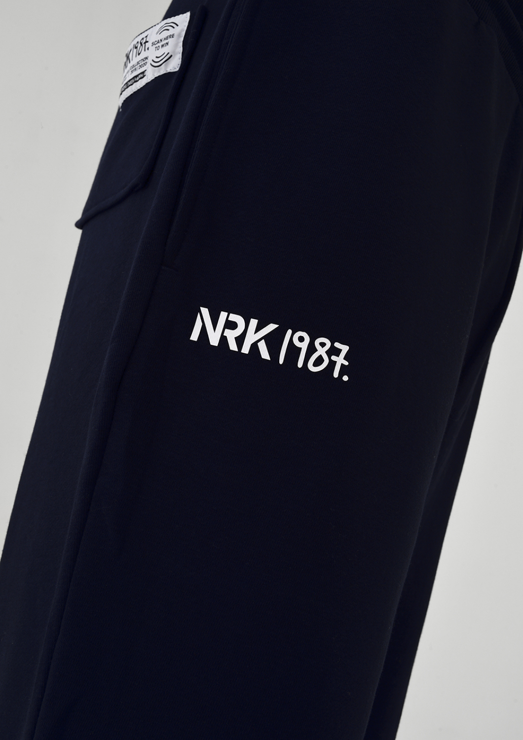 Dark Blue Sports Pants. Male