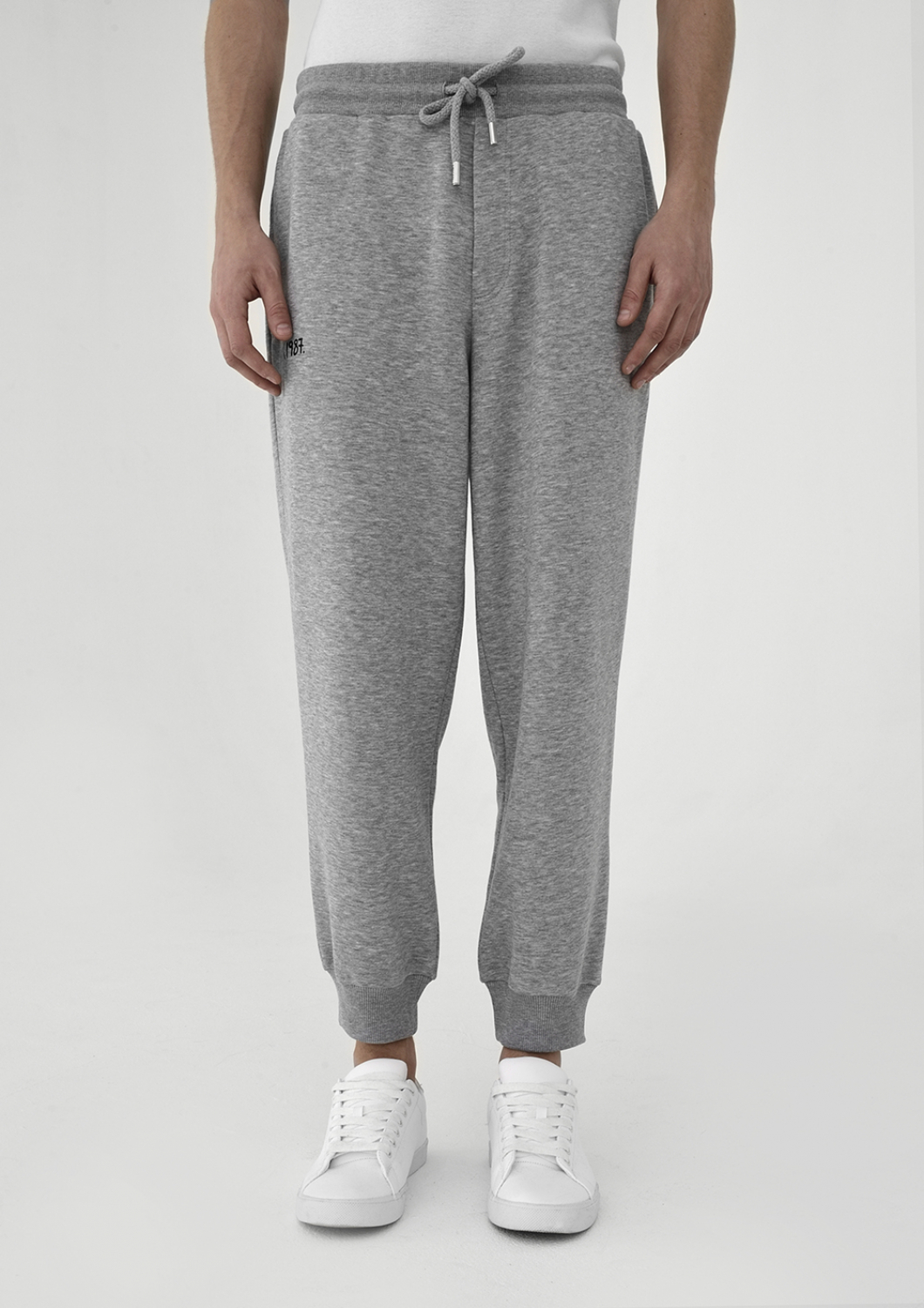 Melange Sports Pants. Male