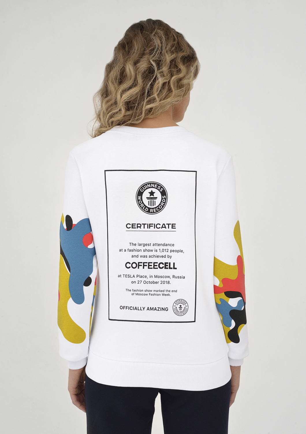 Свитшот Guinness World Record. Female.