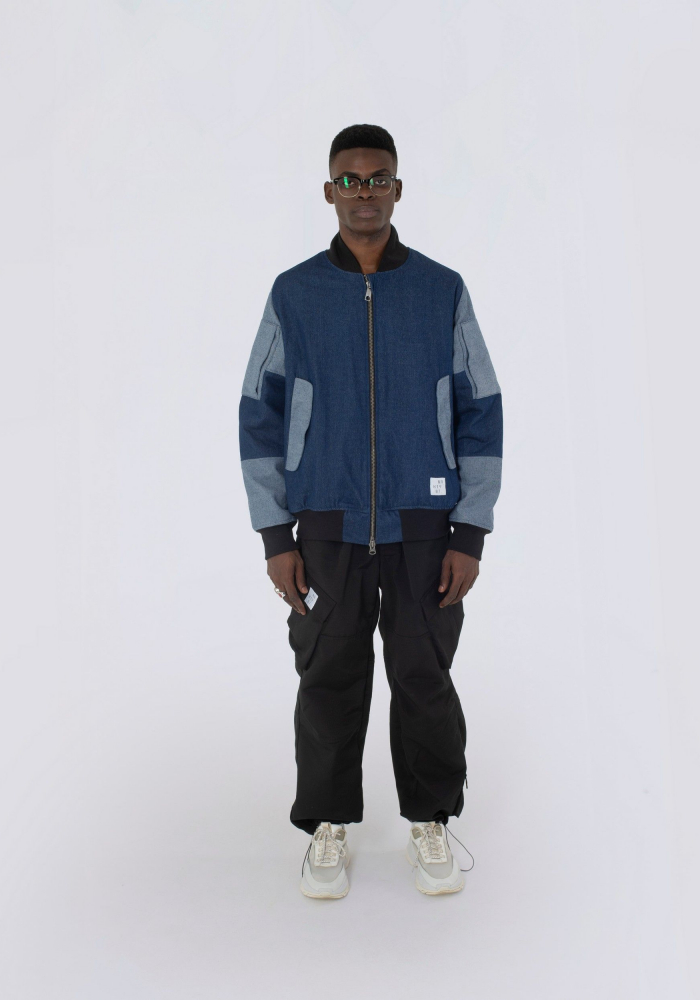 Pilot Bomber Jacket [Denim]