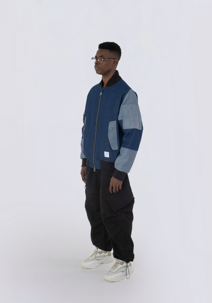 Pilot Bomber Jacket [Denim]