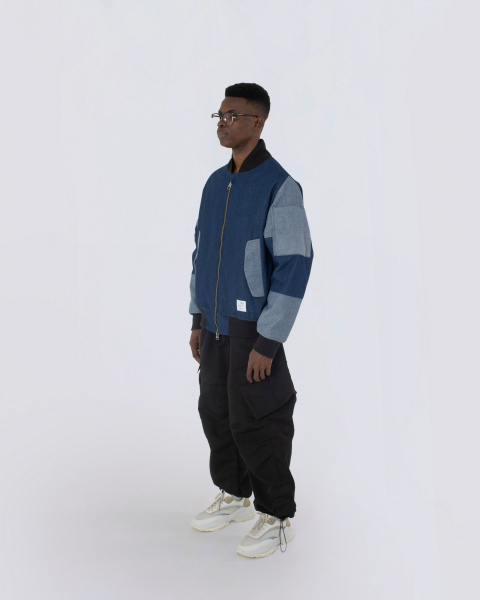 Pilot Bomber Jacket [Denim]