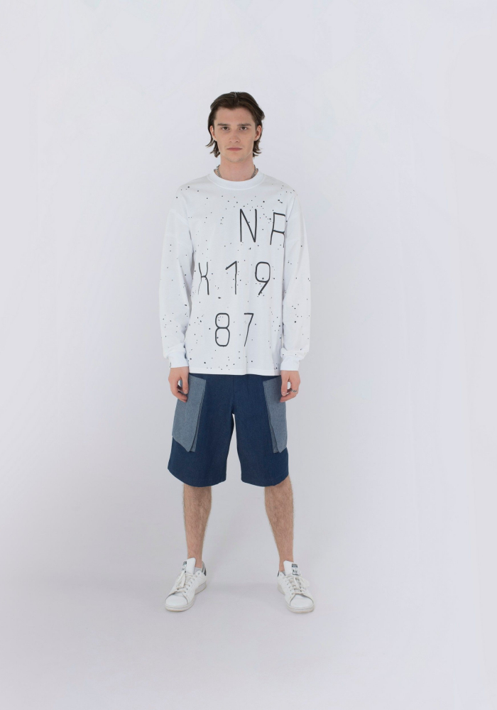 Astronaut Cargo Shorts [Denim]