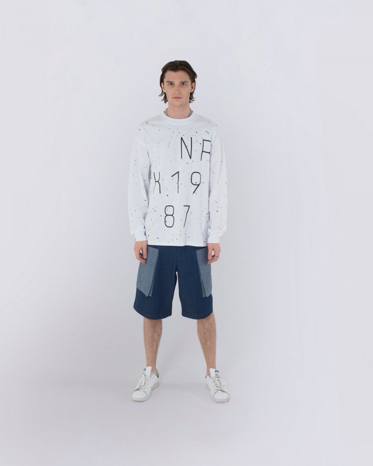 Astronaut Cargo Shorts [Denim]