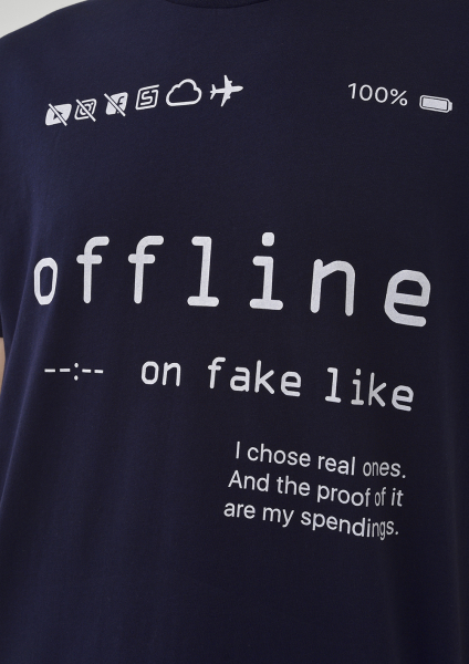 Футболка Offline. Male.